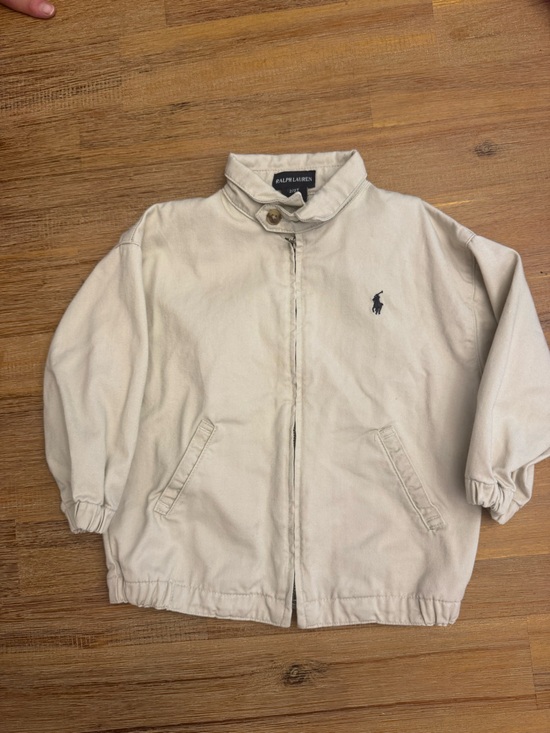 Ralph Lauren Other - Ralph Lauren Cream Harrington-Style Kids Jacket 2T